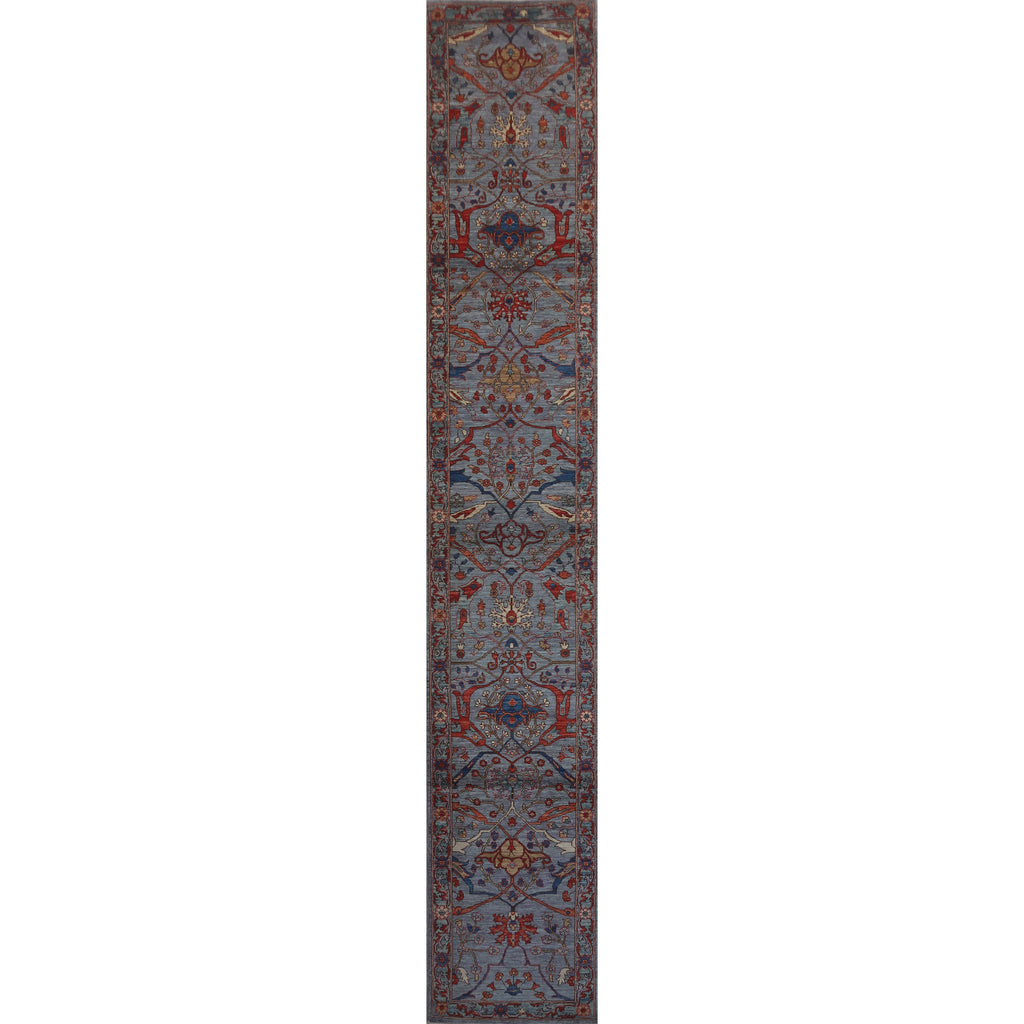ARYANA ARYAN GREY / GREEN 2'5" X 16'2"