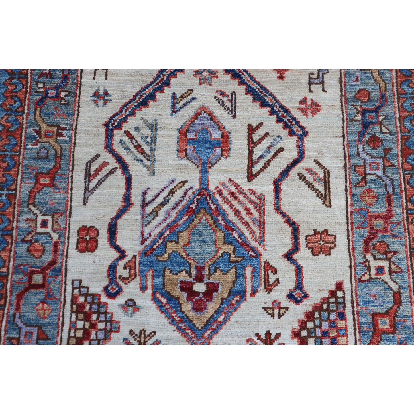 ARYANA ARYAN BEIGE / GREEN 2'10" X 9'8"