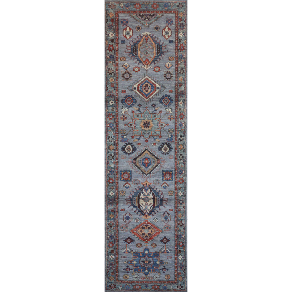 ARYANA ARYAN GREY / GREEN 2'8" X 9'9"