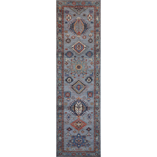 ARYANA ARYAN GREY / GREEN 2'8" X 9'9"