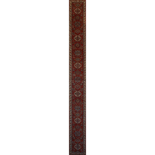ARYANA ARYAN RUST / IVORY 2'7" X 26'8"