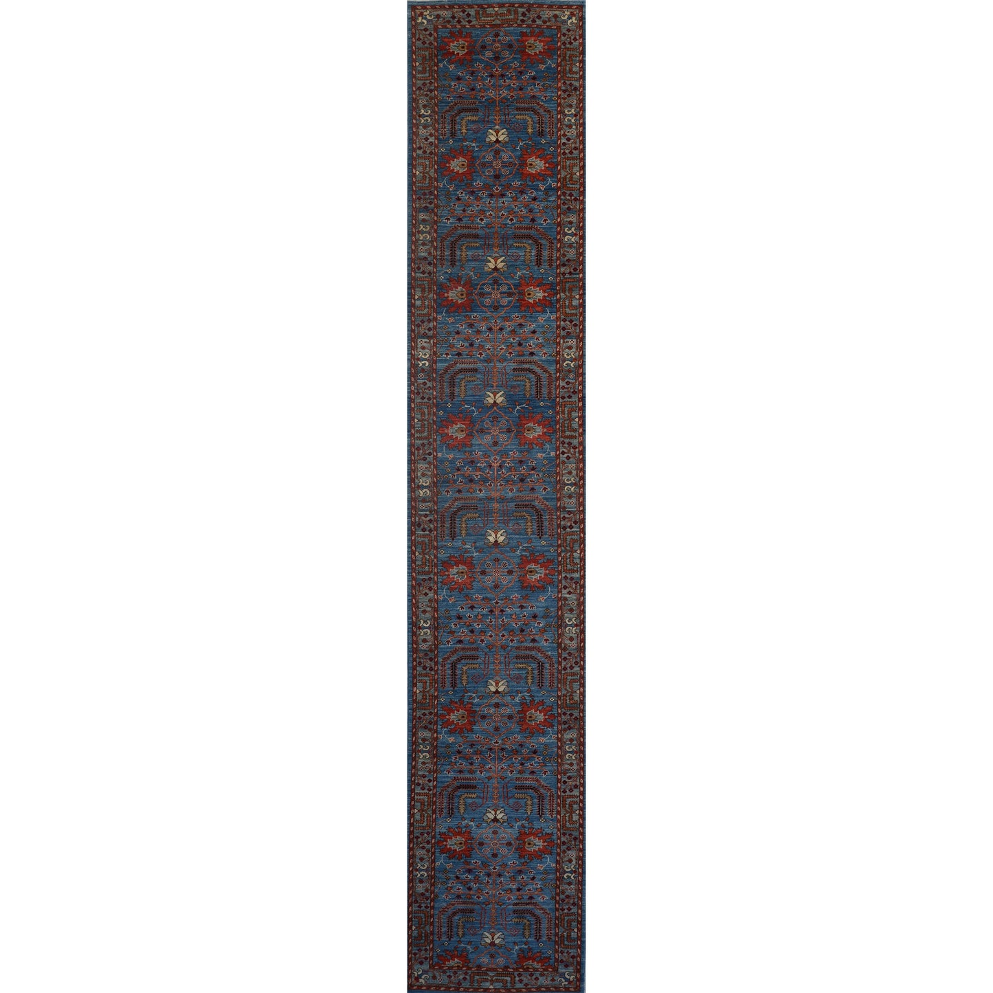 ARYANA ARYAN BLUE / GREEN 2'10" X 17'9"