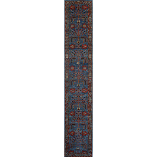 ARYANA ARYAN BLUE / GREEN 2'10" X 17'9"