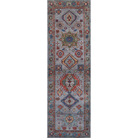ARYANA ARYAN GREY / GREEN 2'7" X 8'4"