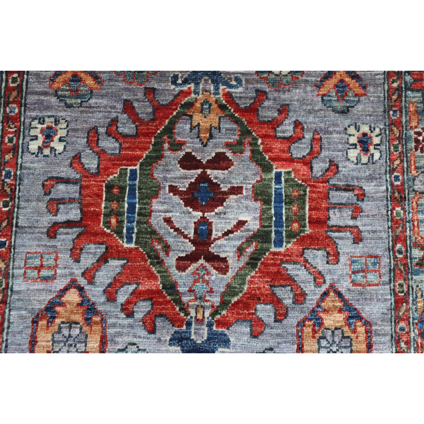 ARYANA ARYAN GREY / GREEN 2'7" X 8'4"