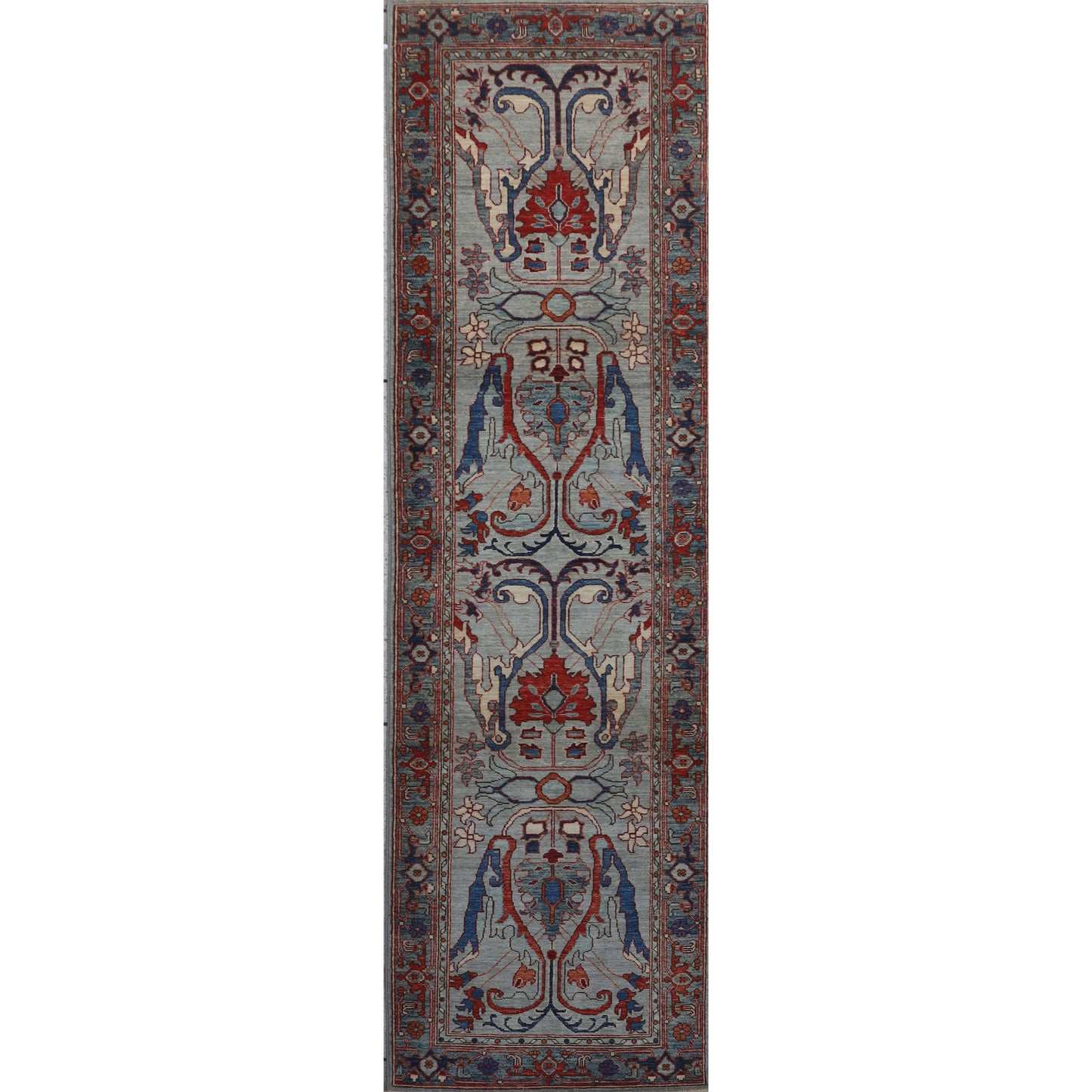 ARYANA ARYAN GREY / GREEN 2'8" X 9'9"