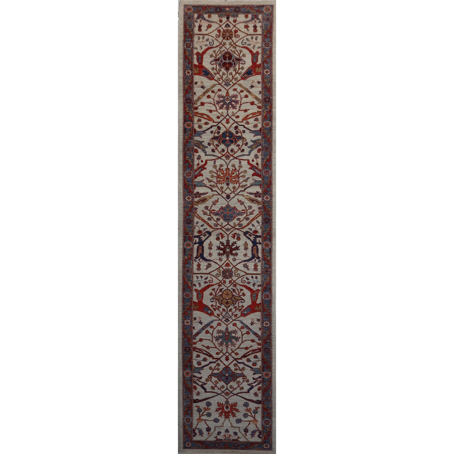 ARYANA ARYAN IVORY / GREEN 2'9" X 13'7"