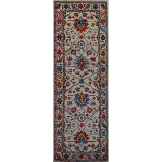 ARYANA ARYAN IVORY / LIGHT BLUE 2'9" X 8'2"