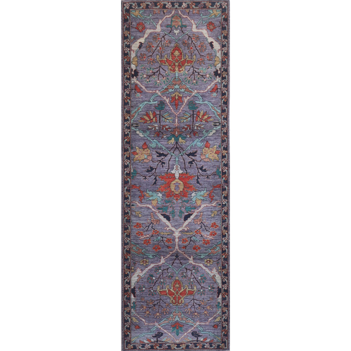 ARYANA ARYAN PURPLE / NAVY 3'1" X 10'