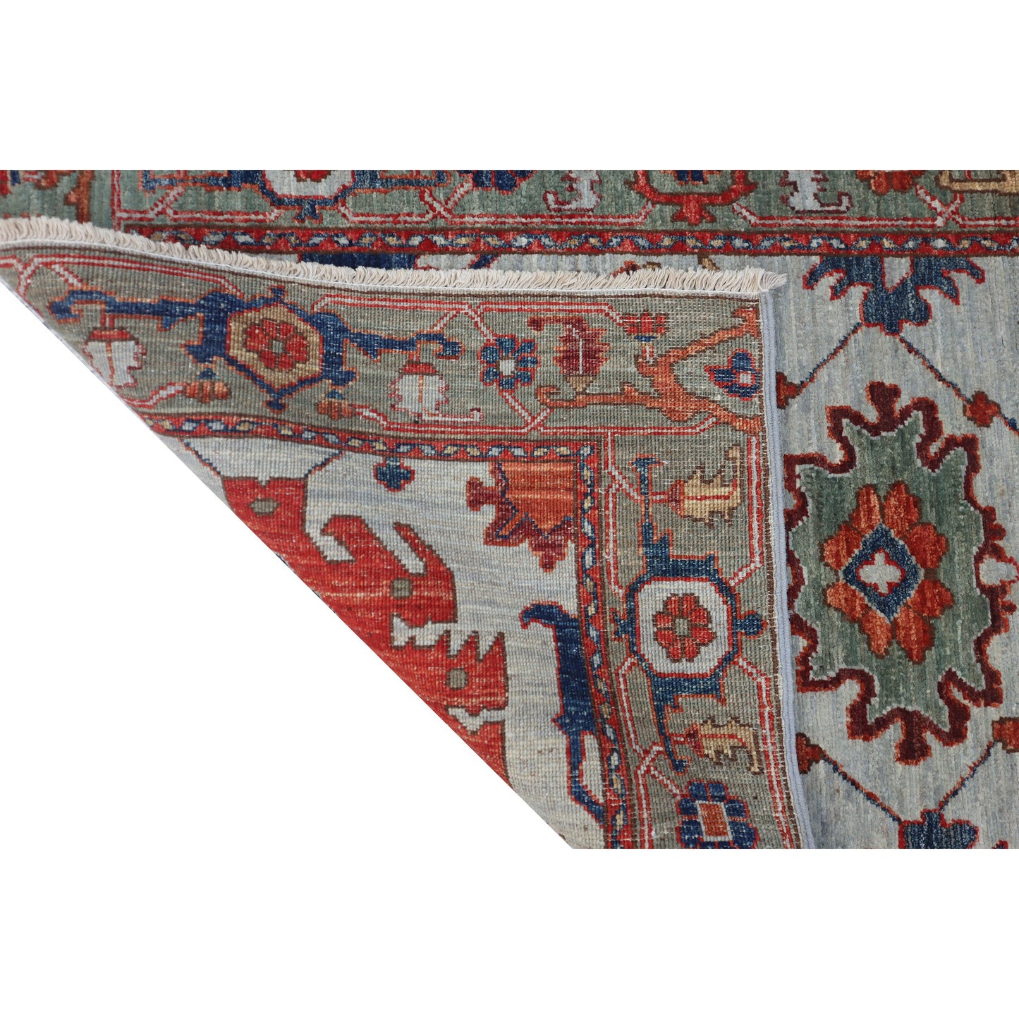 ARYANA ARYAN GREY / GREEN 2'8" X 11'6"