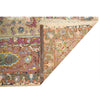 ANTIQUE PERSIAN FINE TABRIZ IVORY / ROSE 11'5" X 16'10"