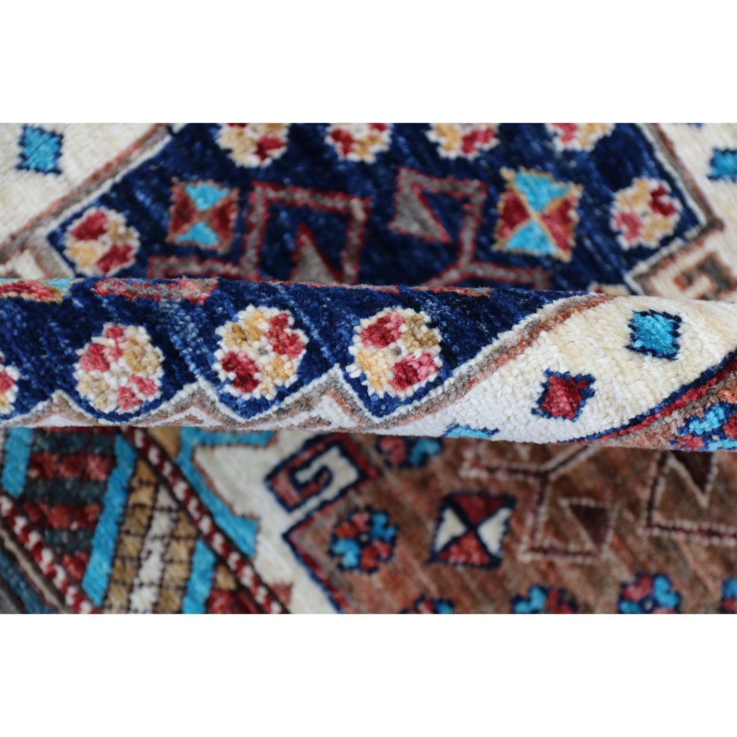 ARYANA ARYAN IVORY / BROWN 5'11" X 9'5"