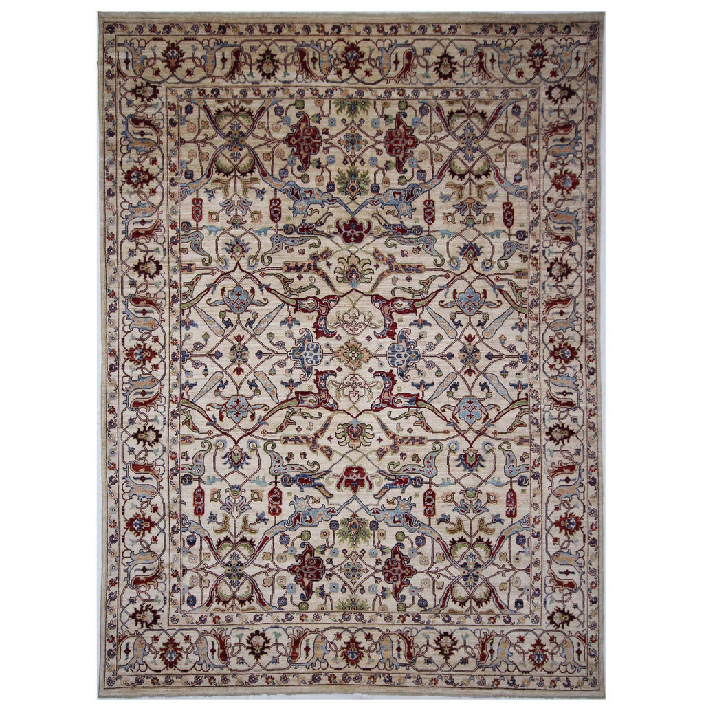ARYANA ARYAN IVORY / RED 8'9" X 11'10"