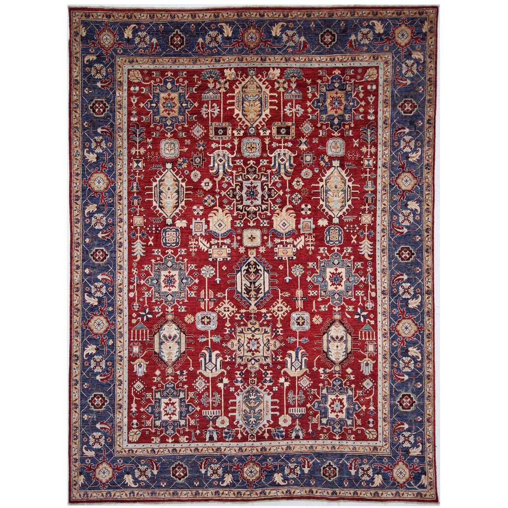 ARYANA ARYAN RED / NAVY 8'9" X 11'8"