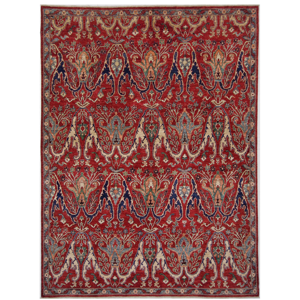 ARYANA BIJAR RED / IVORY  7'9" X 10'1"