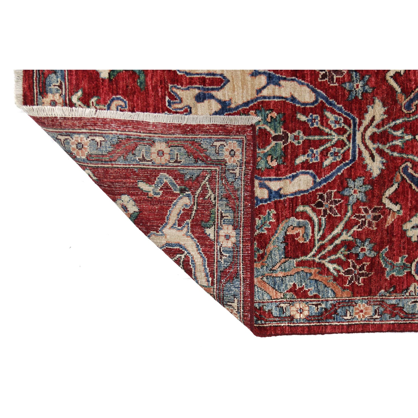 ARYANA BIJAR RED / IVORY  7'9" X 10'1"