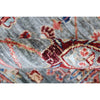ARYANA ARYAN GREY / RED 2'7" X 9'11"