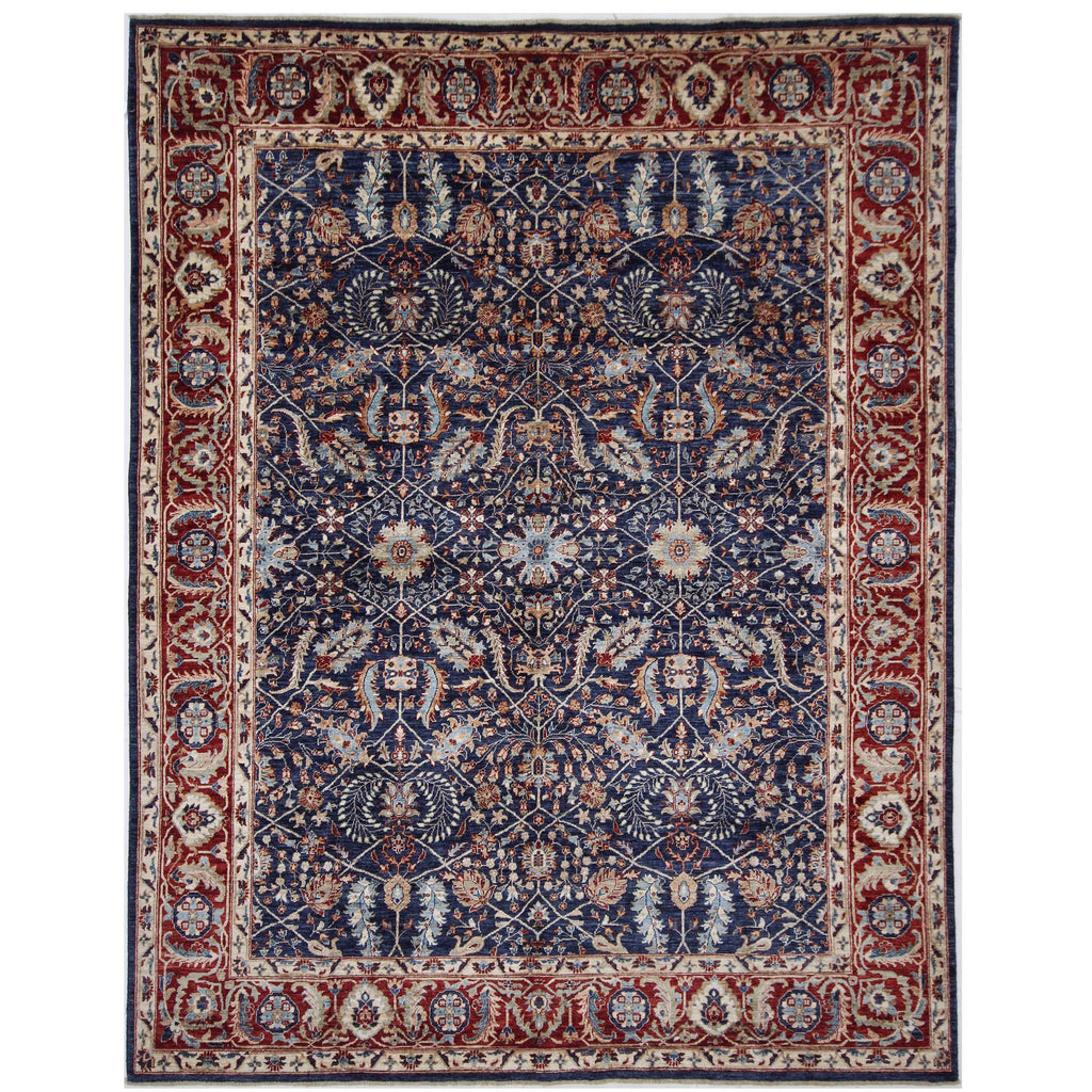 ARYANA ARYAN NAVY / RED 7'11" X 10'3"