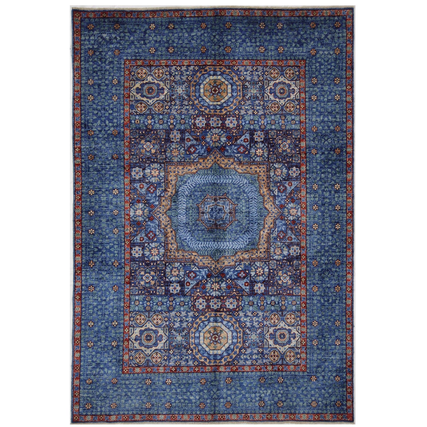 ARYANA MAMLU NAVY / BLUE 6' X 8'11"