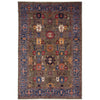 ARYANA ARYAN BROWN / BLUE 6' X 9'3"