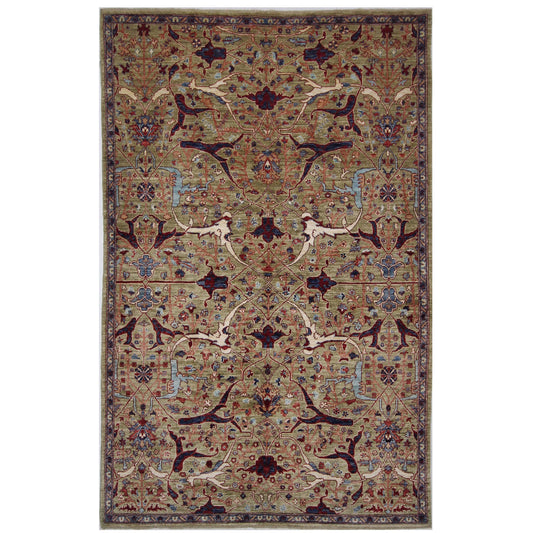 ARYANA ARYAN GREEN / NAVY 5'10" X 9'