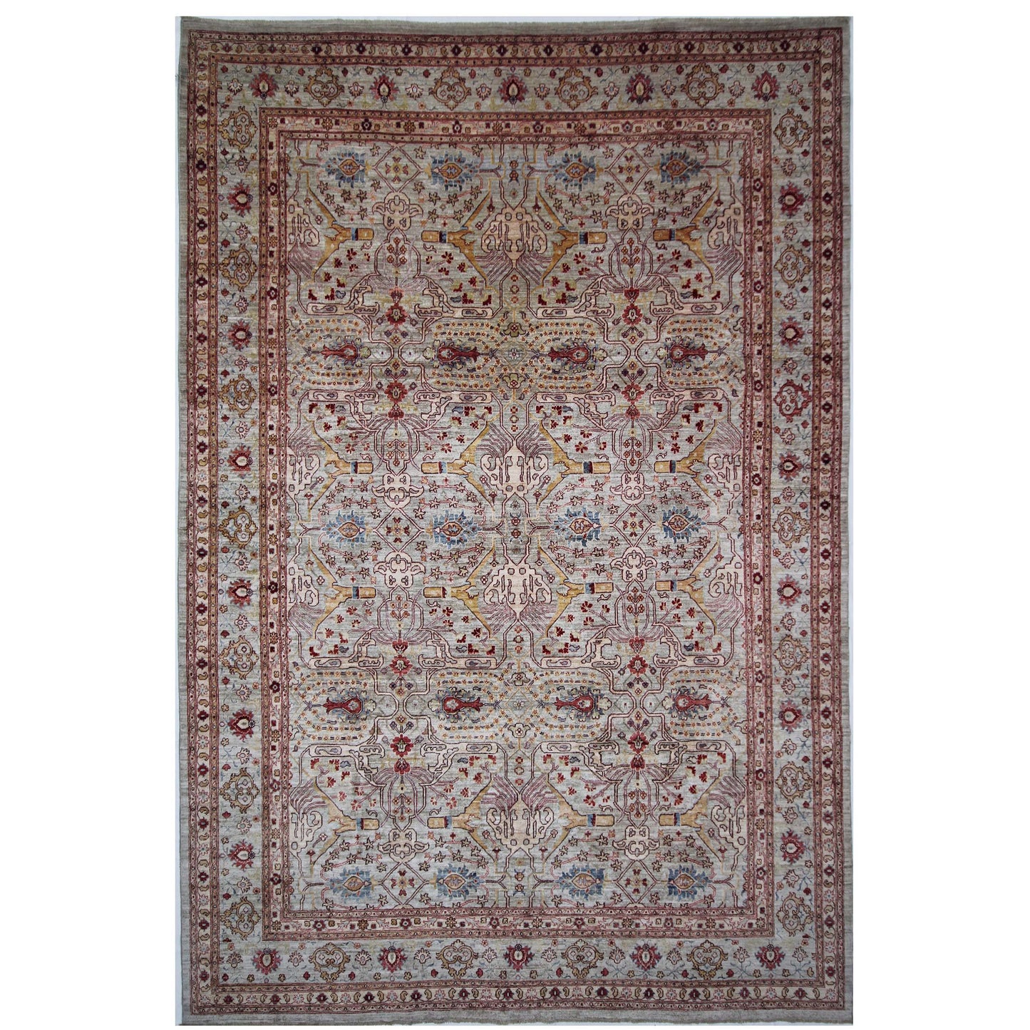 ARYANA ARYAN IVORY / LIGHT GREY 9'10" X 14'4"