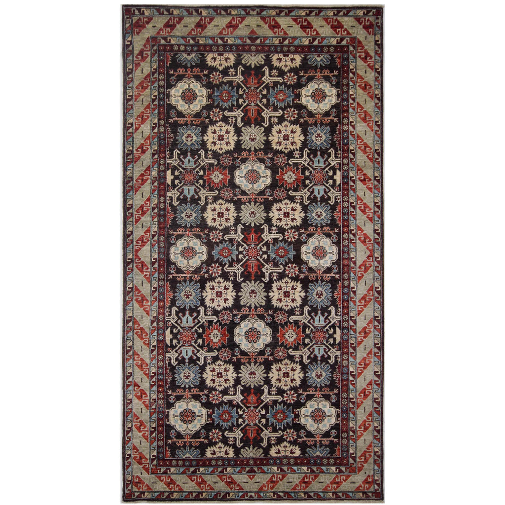 ARYANA ARYAN BLACK / RED 5' X 9'8"