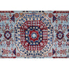 ARYANA MAMLU LIGHT BLUE / RED 2'5" X 10'