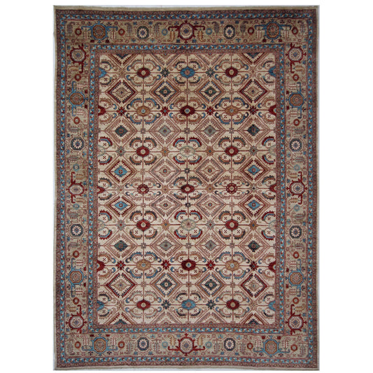 ARYANA ARYAN IVORY / BLUE 8'9" X 11'7"