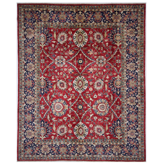 ARYANA ARYAN RED / NAVY 8' X 9'9"