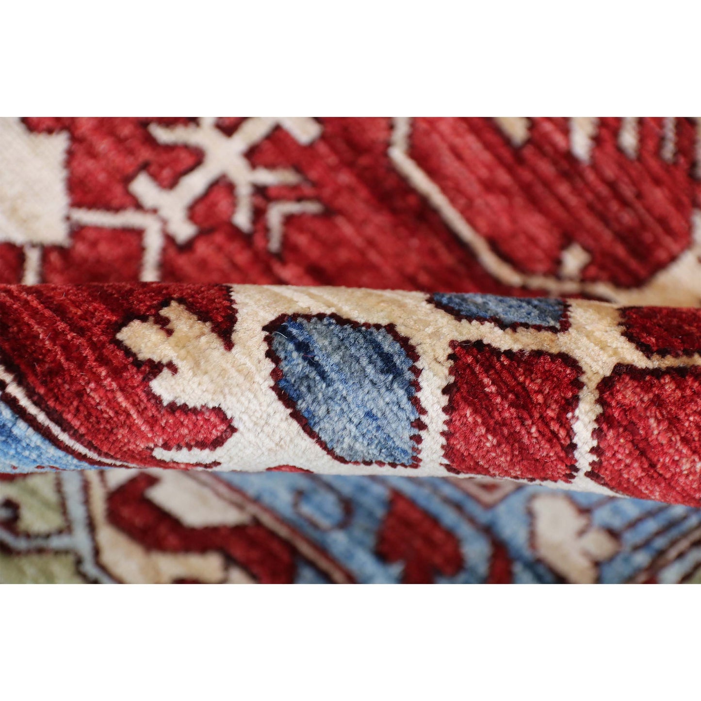 ARYANA ARYAN RED / LIGHT GREEN 5'11" X 8'9"