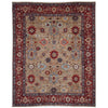 ARYANA ARYAN BROWN / RED 8' X 9'9"