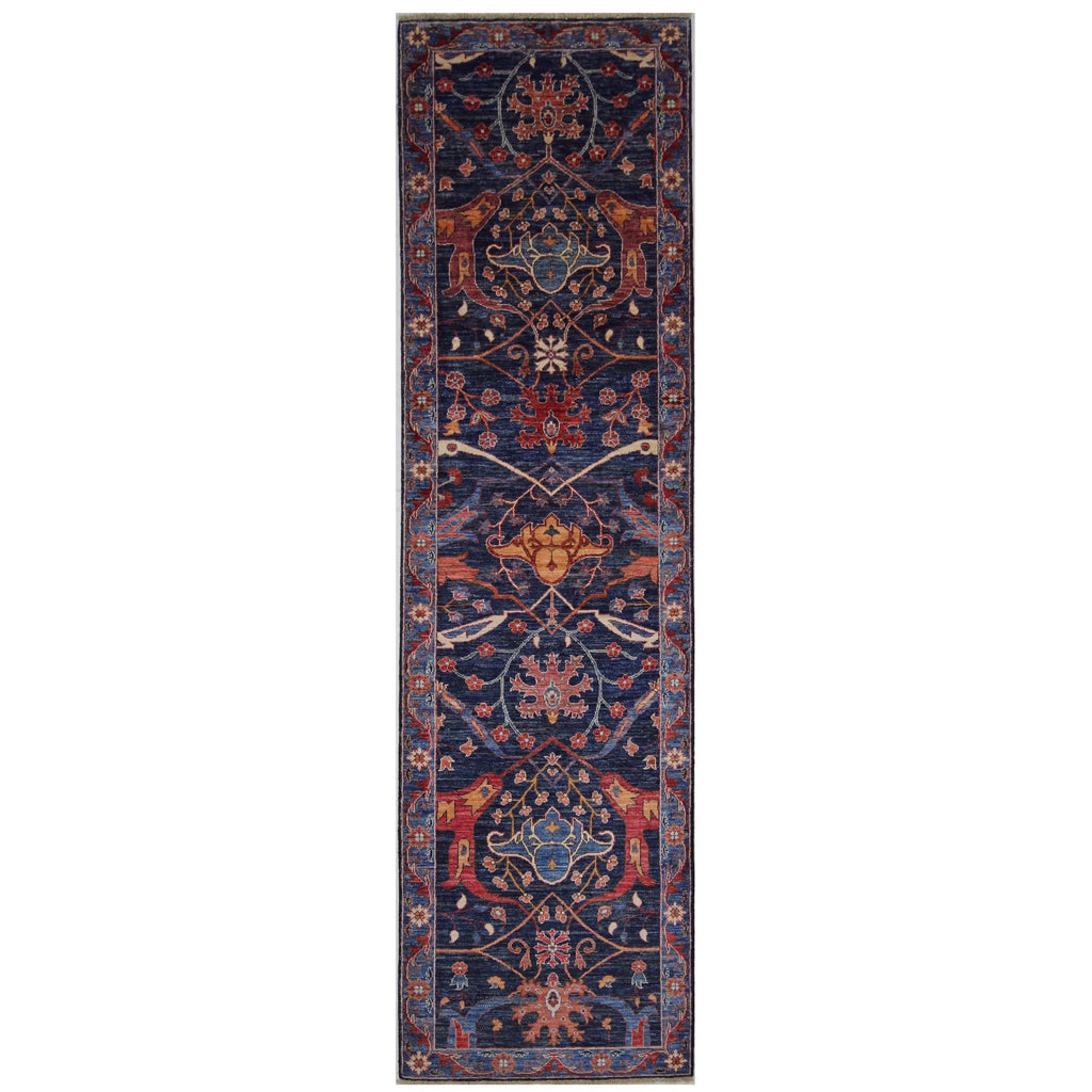 ARYANA BIJAR NAVY / BLUE 2'8" X 10'