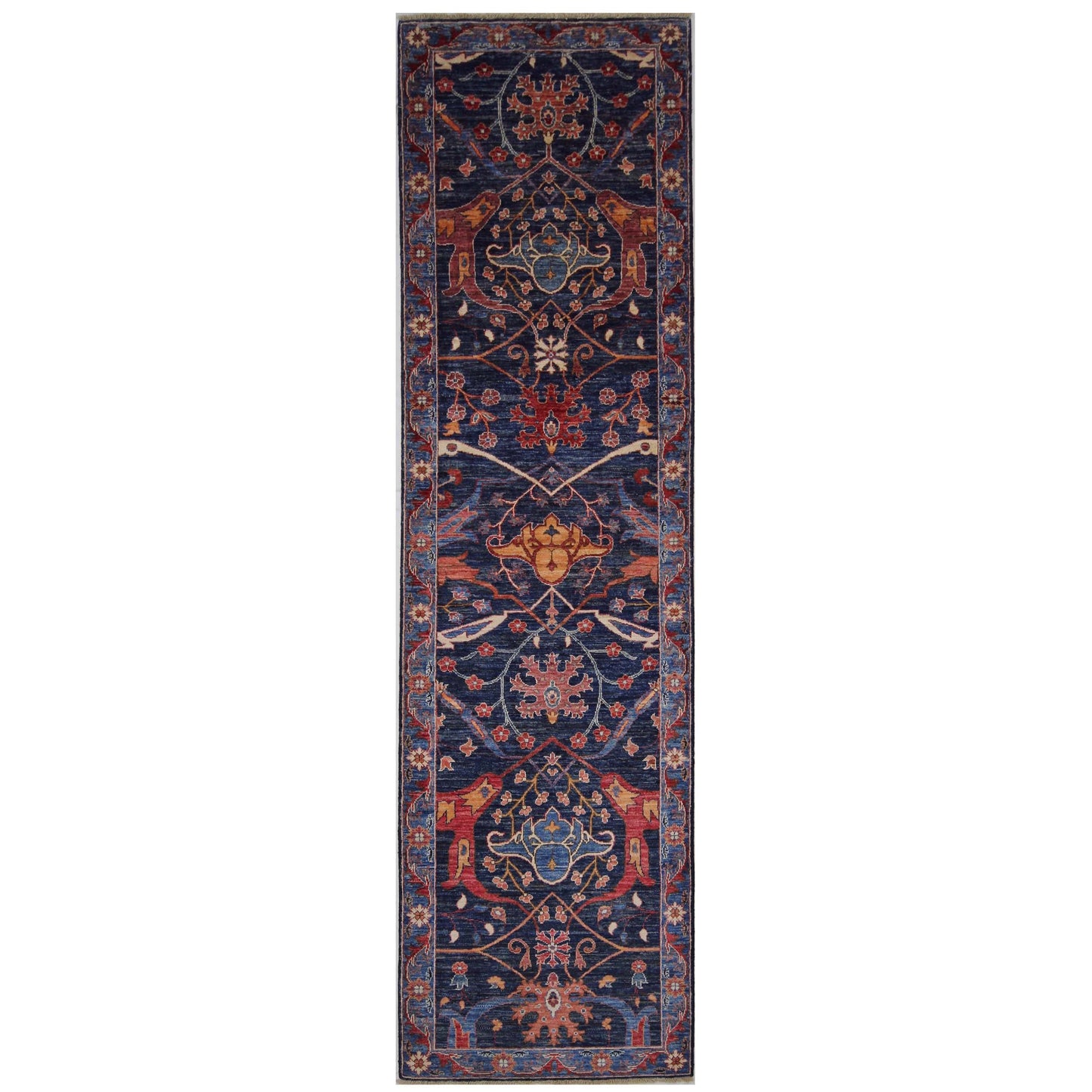 ARYANA BIJAR NAVY / BLUE 2'8" X 10'