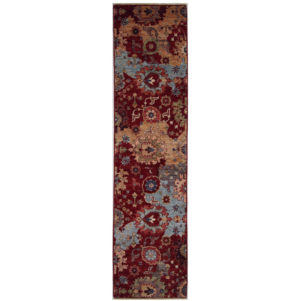 ARYANA PERAB RED / IVORY 2'6" X 9'11"