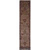 ARYANA ARYAN IVORY / RED 2'7" X 17'5"