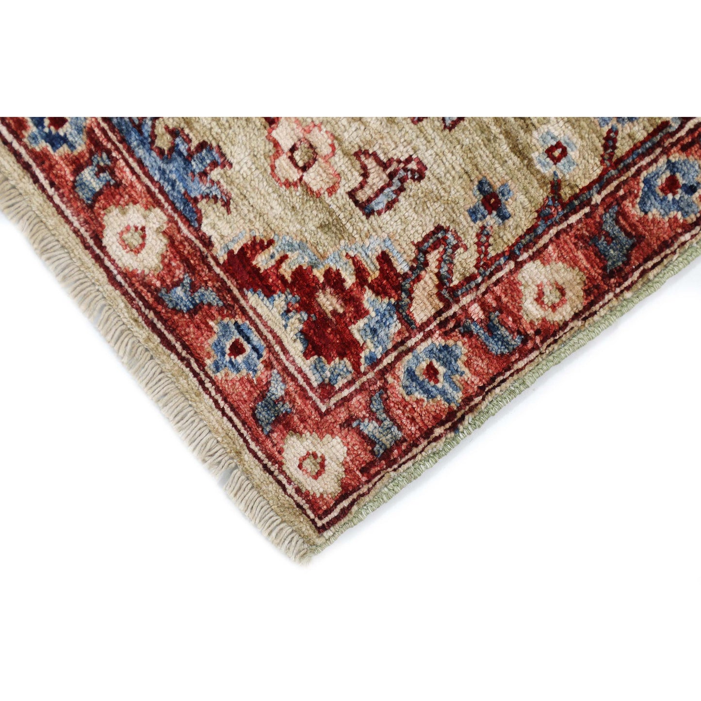 ARYANA ARYAN IVORY / RED 2'7" X 17'5"