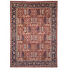 ARYANA TABRZ RED / NAVY 9'10" X 13'8"