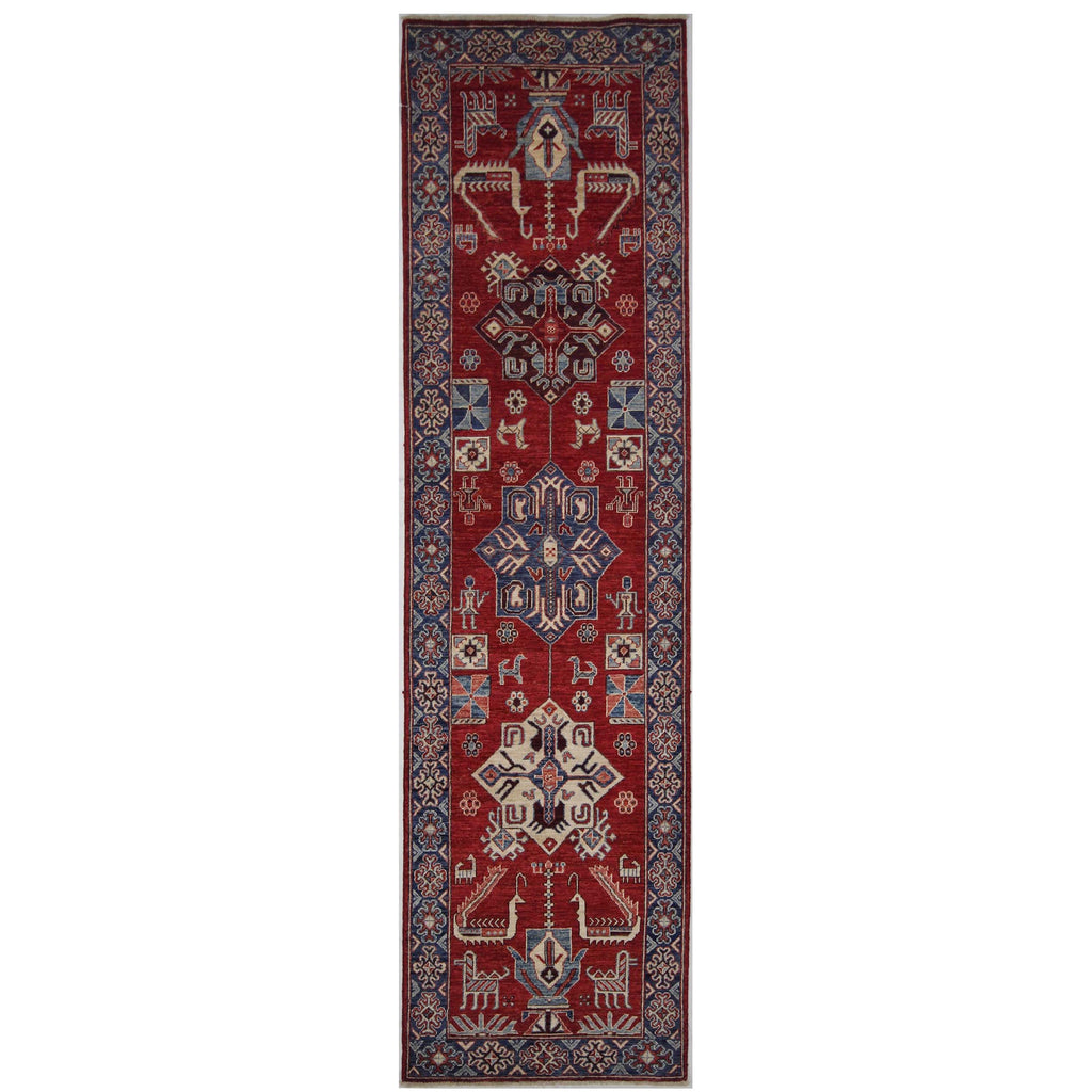 ARYANA TRIBA RED / BLUE 2'8" X 9'10"