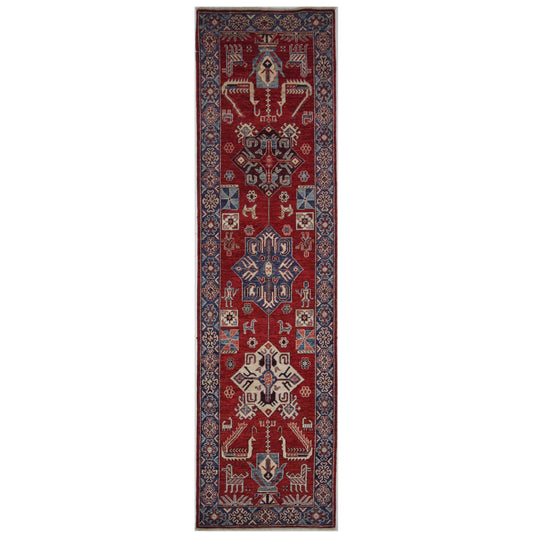 ARYANA TRIBA RED / BLUE 2'8" X 9'10"