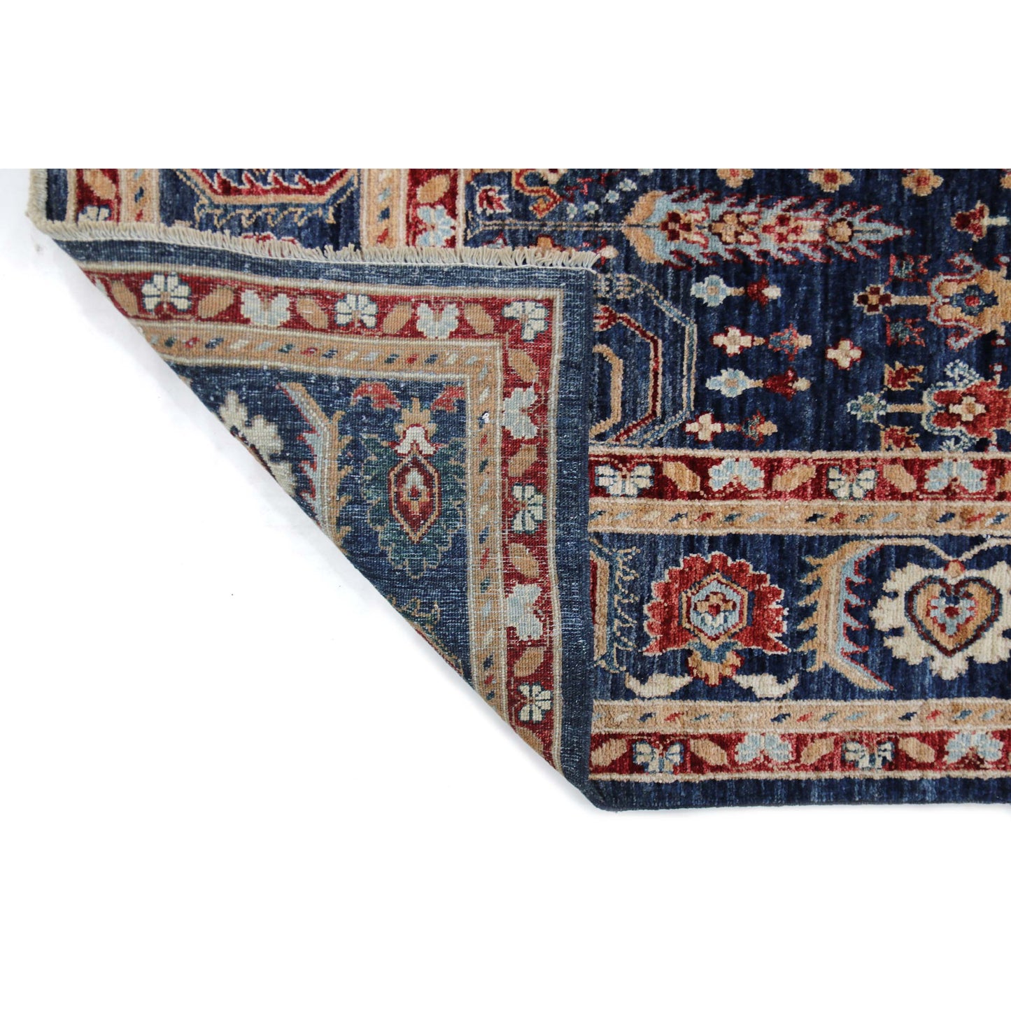 ARYANA TABRZ NAVY / RED 7'9" X 9'6"