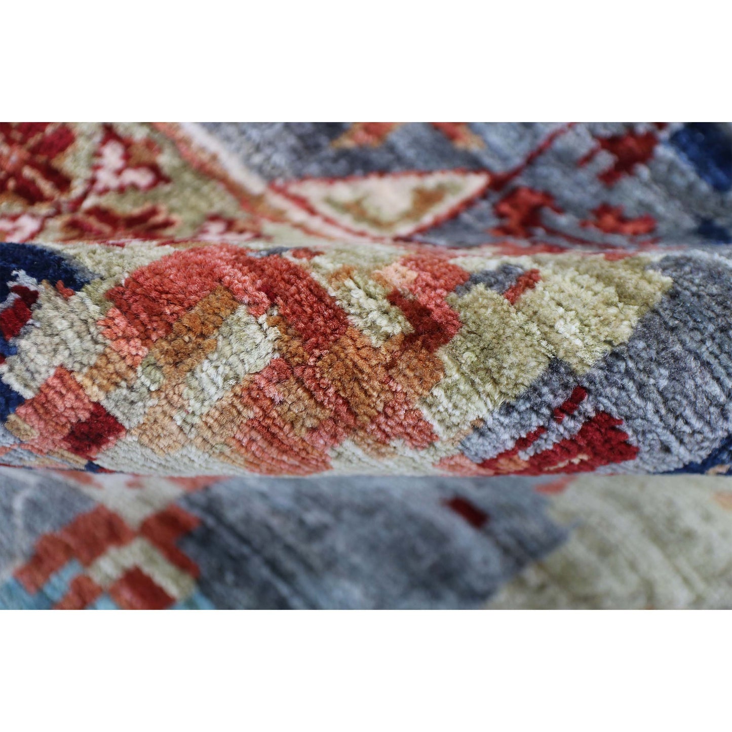 ARYANA MAMAB GREY / RED 10' X 13'8"