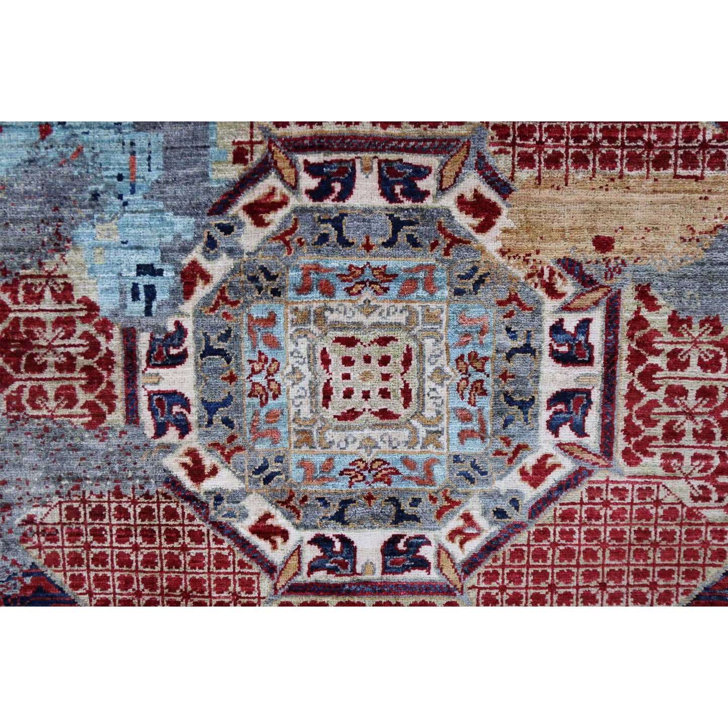 ARYANA MAMAB GREY / RED 10' X 13'8"