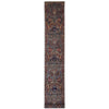 ARYANA BIJAR GREY / RED 2'6" X 17'10"