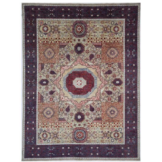 ARYANA MAMLU IVORY / RED 8'10" X 11'9"