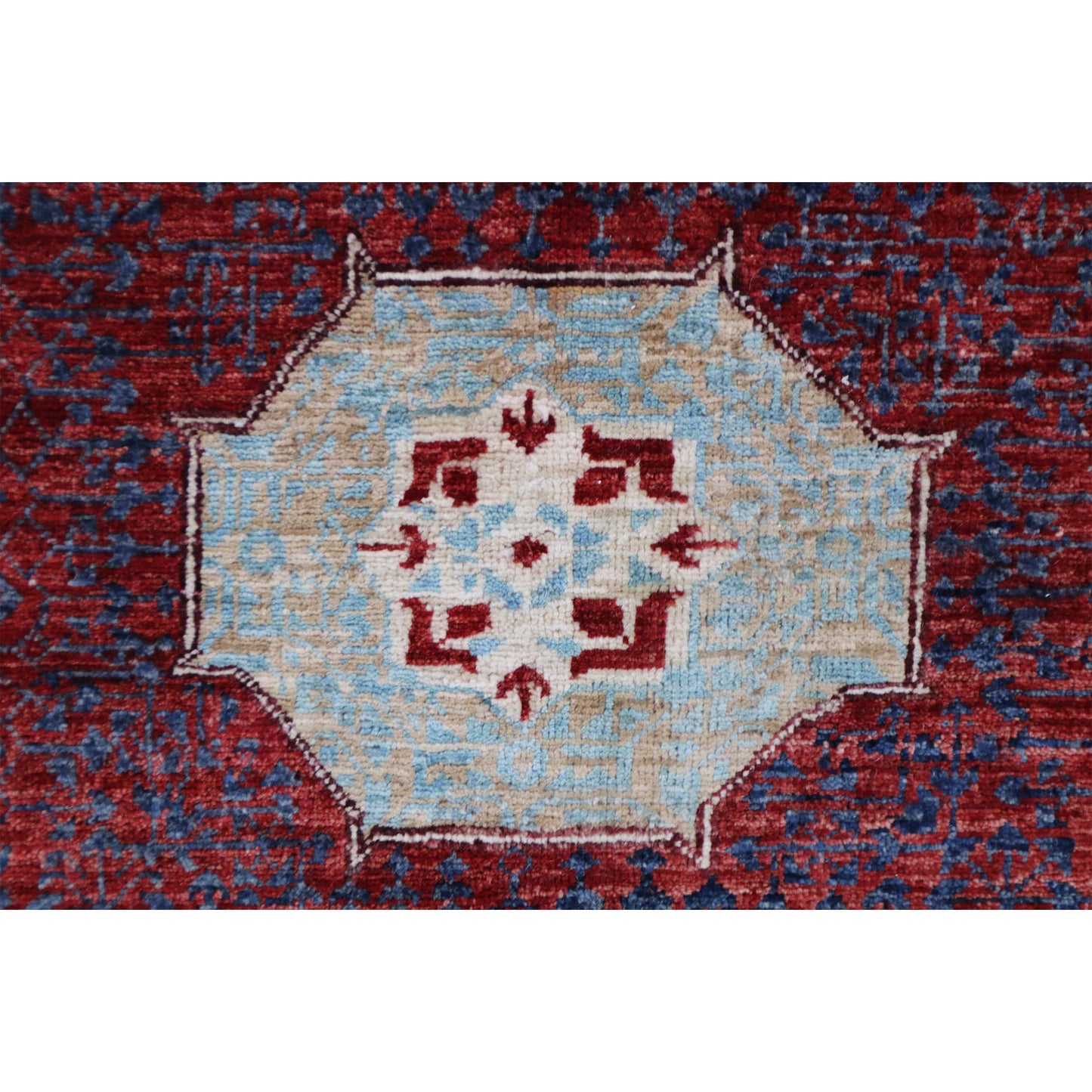 ARYANA MAMLU IVORY / RED 8'10" X 11'9"
