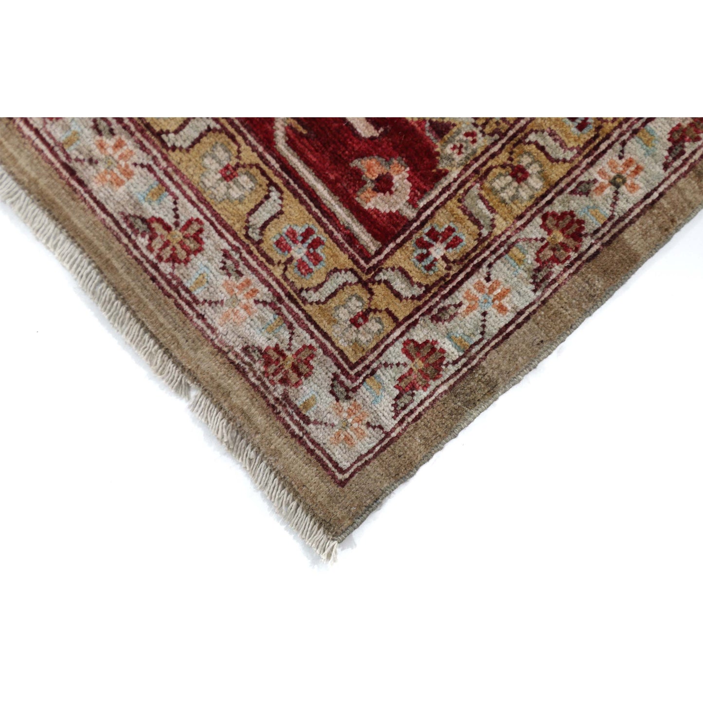 ARYANA ARYAN CAMEL / RED 10'1" X 13'8"