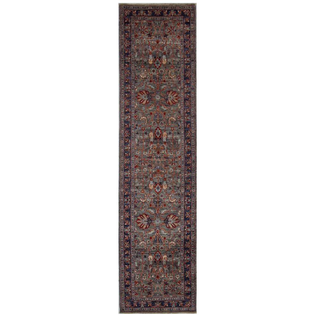 ARYANA ARYA GREEN / NAVY 2'5" X 9'11"