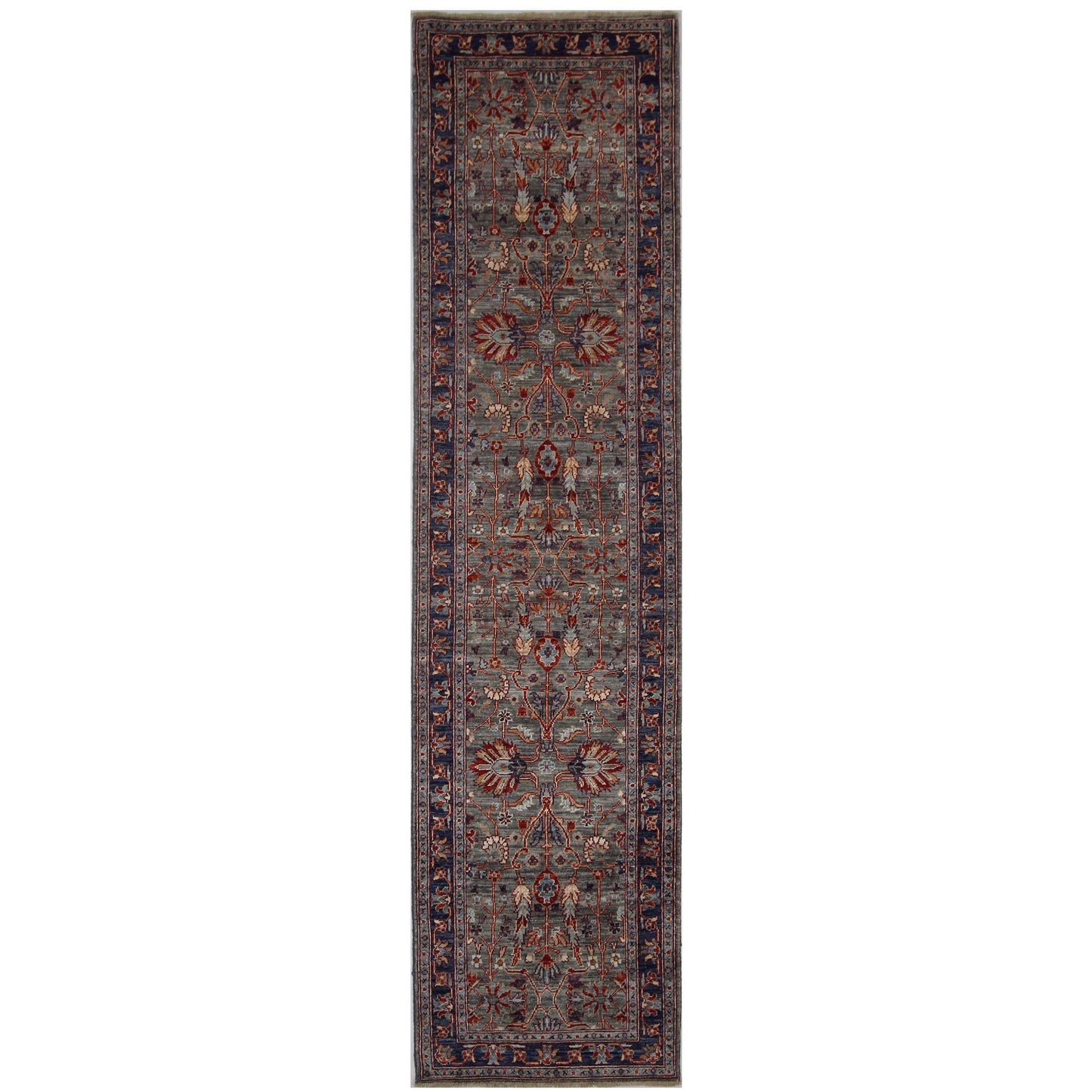 ARYANA ARYA GREEN / NAVY 2'5" X 9'11"