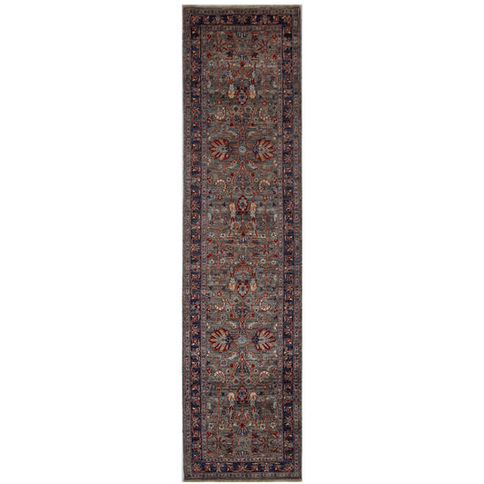ARYANA ARYA GREEN / NAVY 2'5" X 9'11"